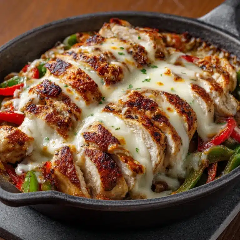 Chicken Cheesesteak Skillet Recipe