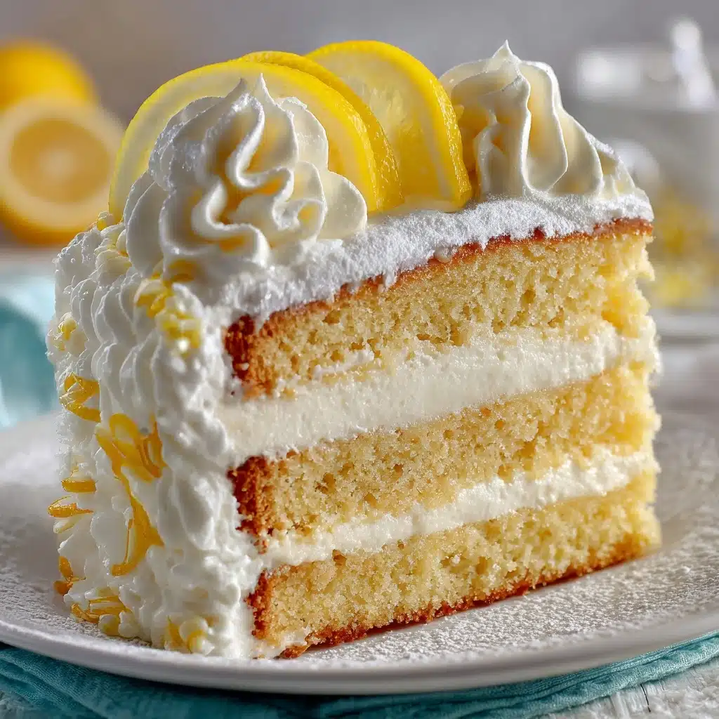 Cheesecake Factory Italian Lemon Cream Cake Recipe - Recipe Image