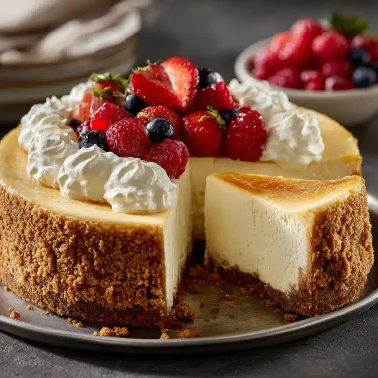 Classic Creamy Cheesecake Recipe