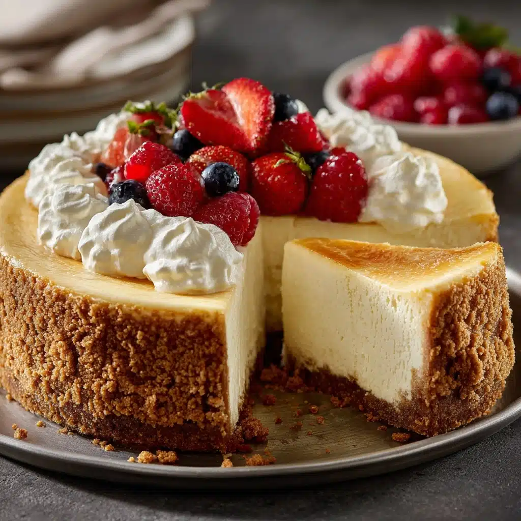 Classic Creamy Cheesecake Recipe - Recipe Image