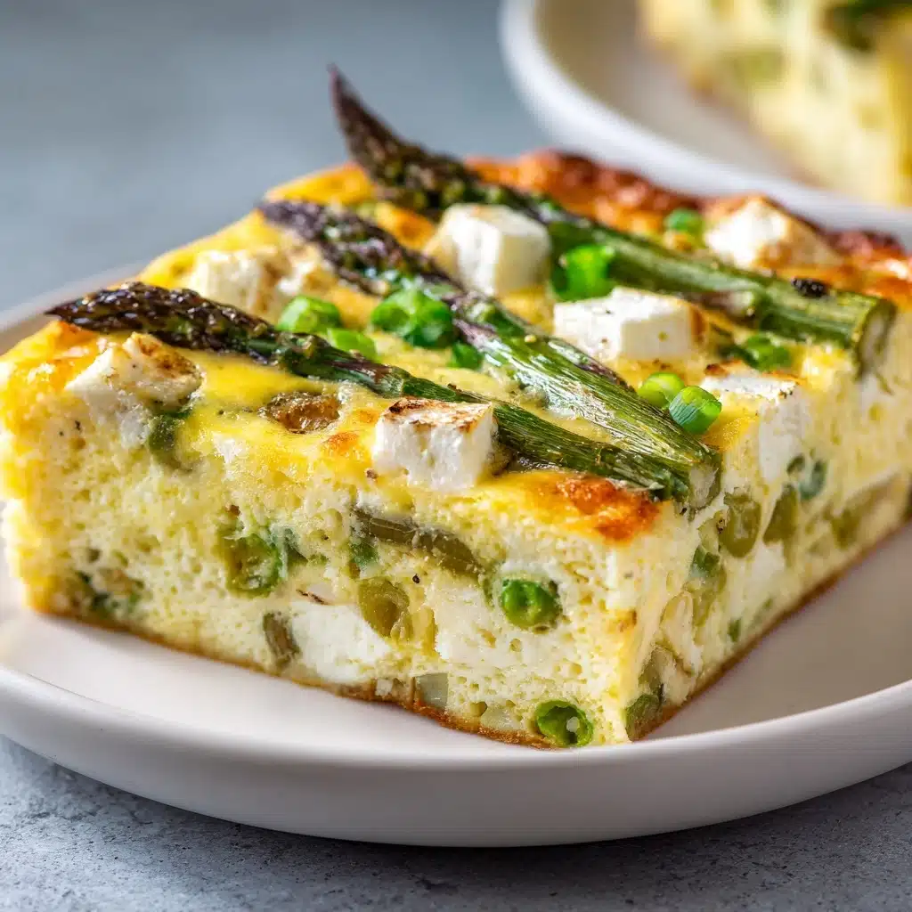 Spring Vegetable Egg Casserole Recipe - Recipe Image