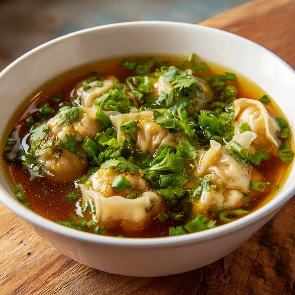 Homemade Wonton Soup Recipe - Recipe Image