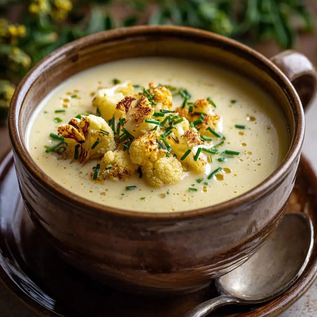 Roasted Cauliflower Soup Recipe