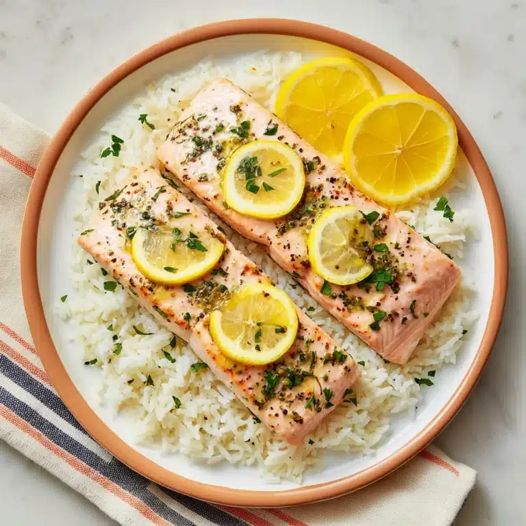 Butter Herb Instant Pot Salmon Recipe