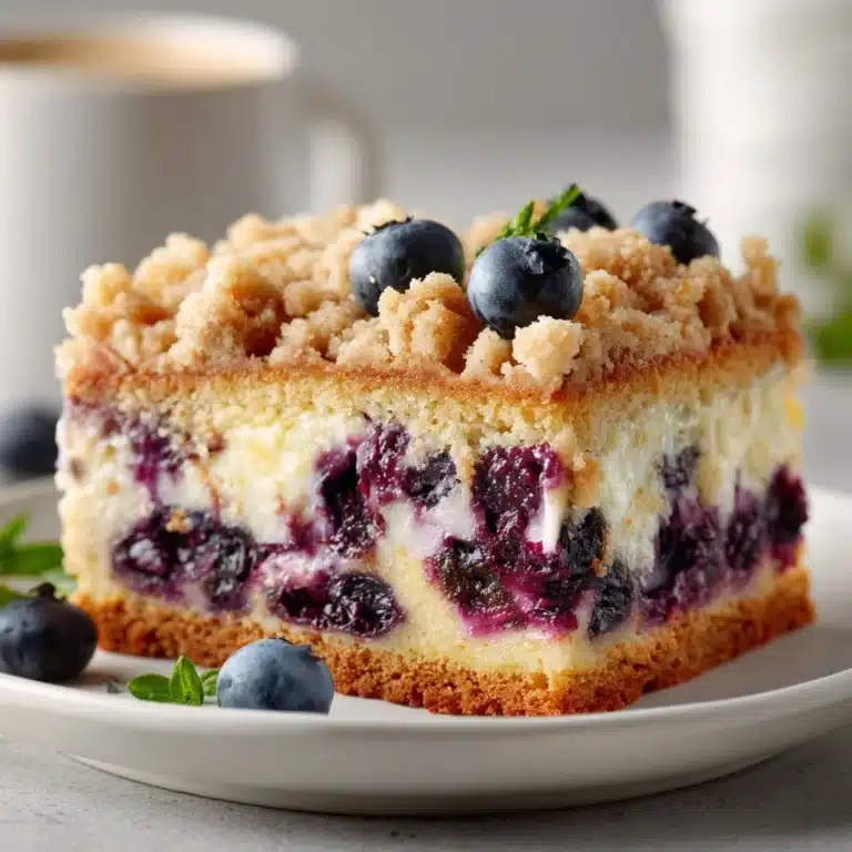 Blueberry Breakfast Cake Recipe
