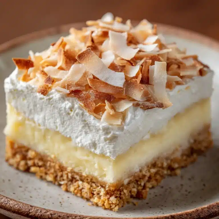 Island Dream Coconut Cream Bars Recipe