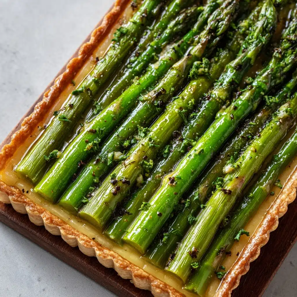 Asparagus and Goat Cheese Tart Recipe - Recipe Image