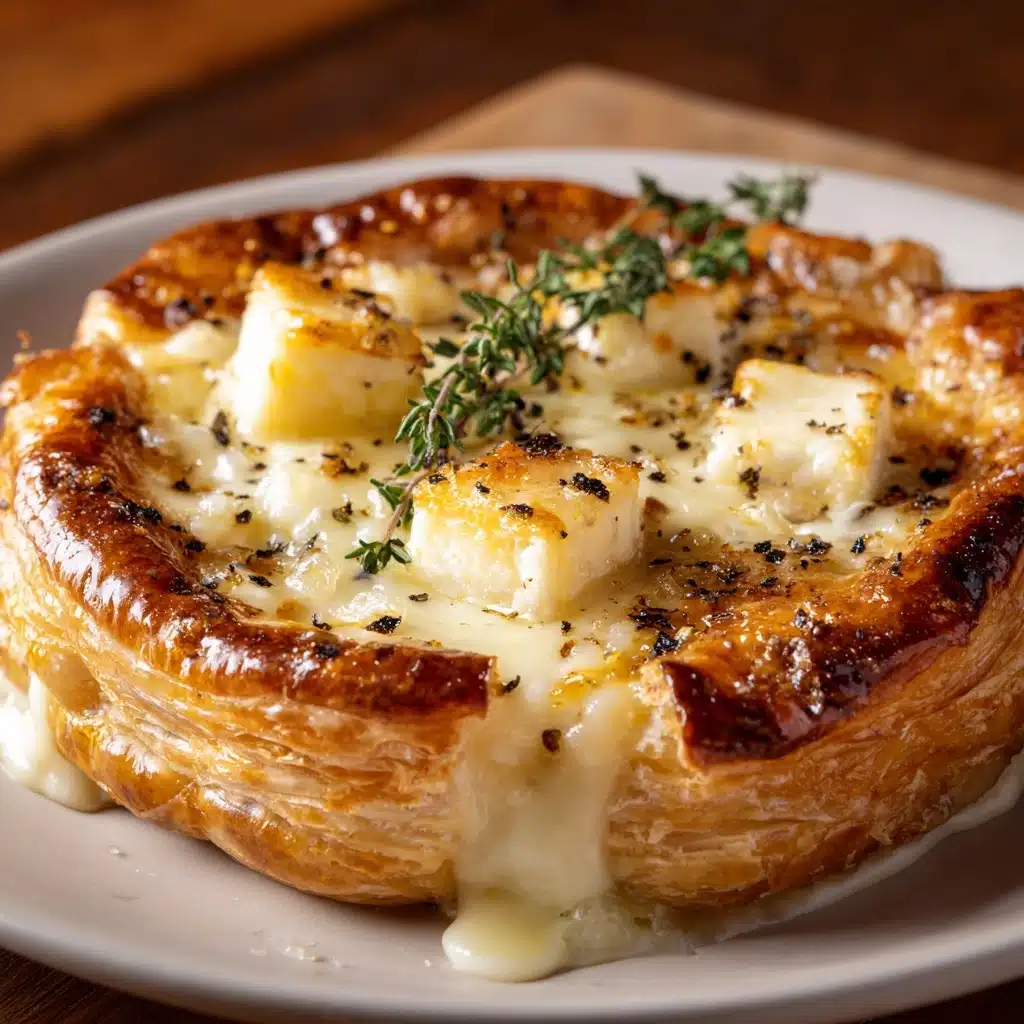 Garlic Butter Baked Brie Recipe - Recipe Image