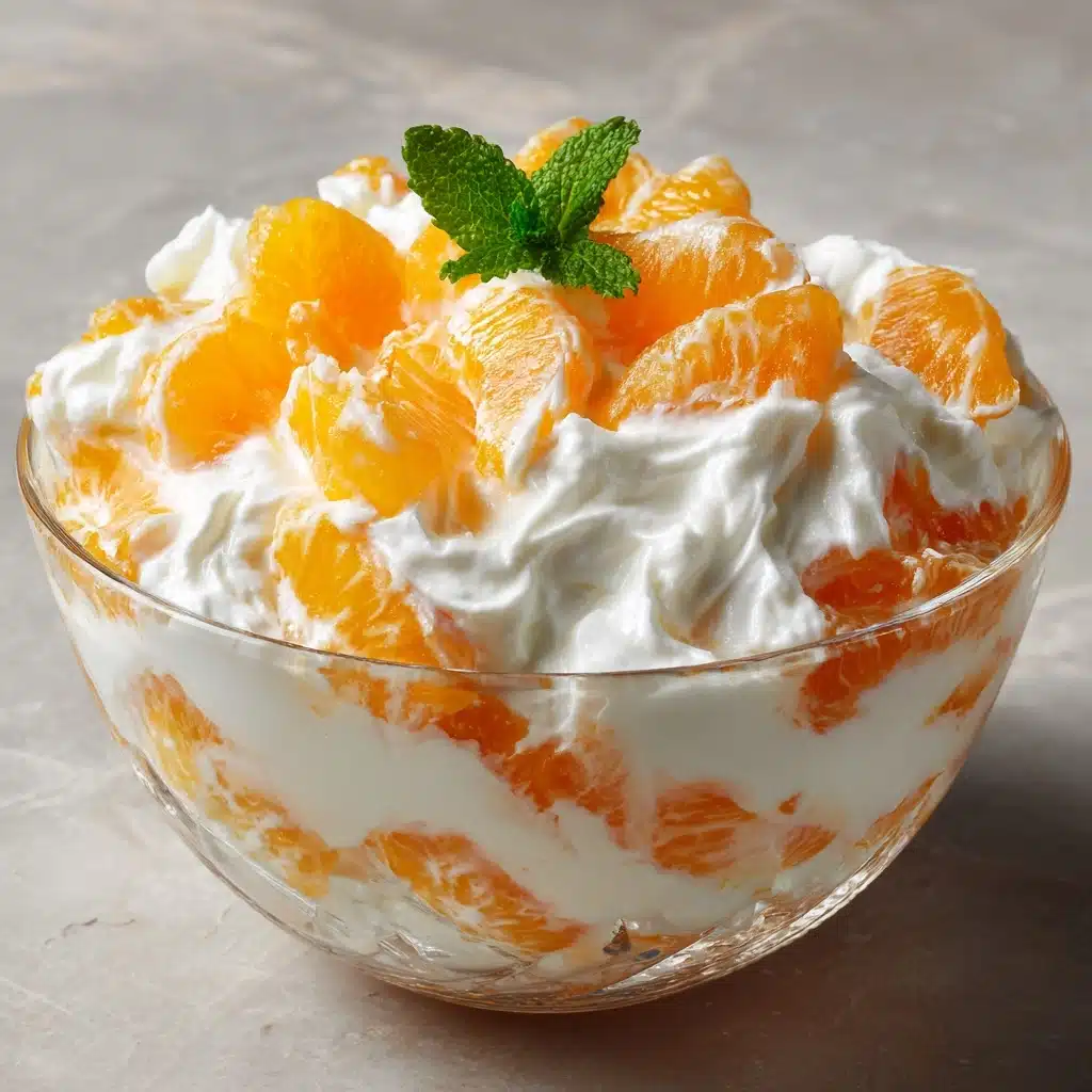 Mandarin Cream Cheese Fruit Salad Recipe