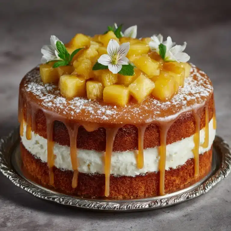 Juicy Pineapple Heaven Cake Recipe