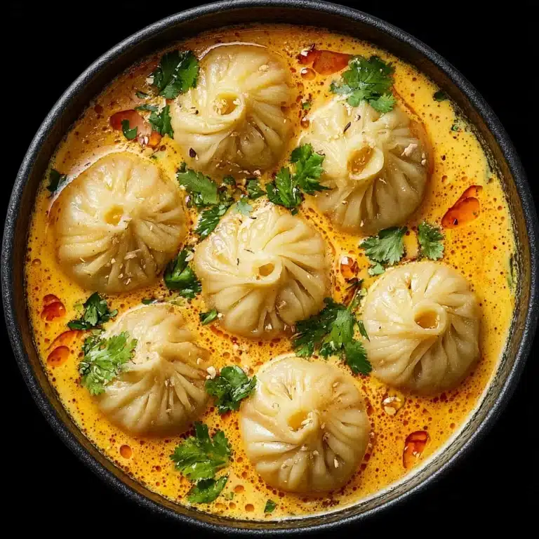 Thai Red Curry Dumpling Soup Recipe