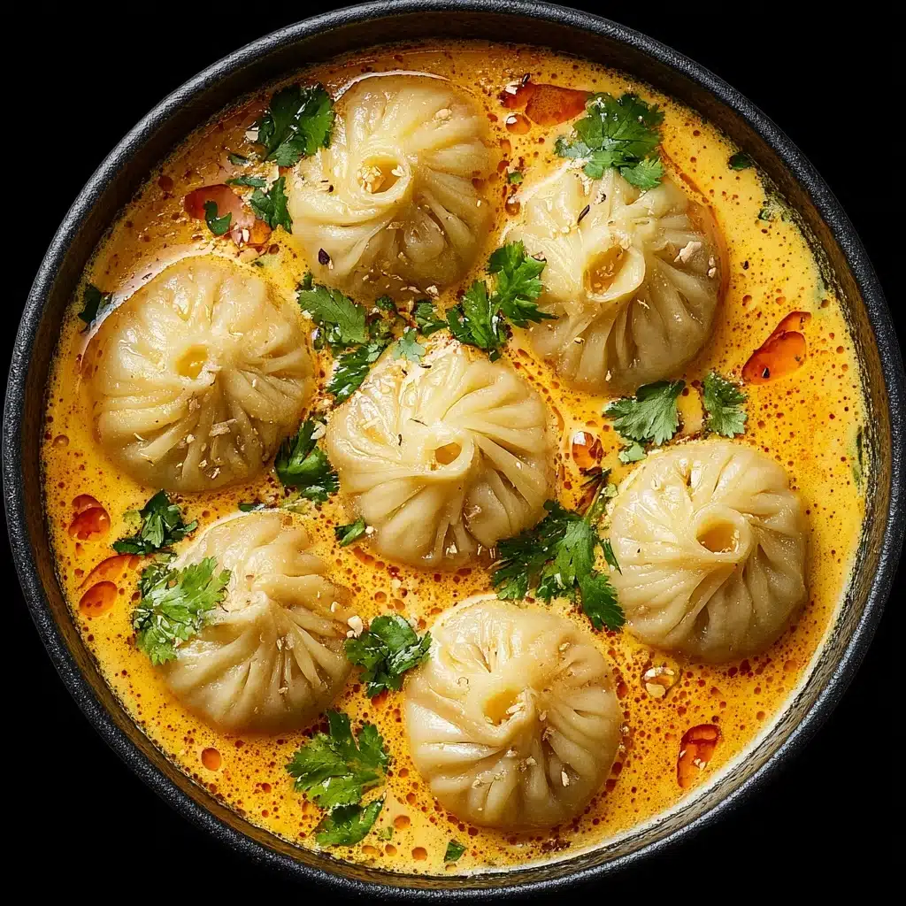 Thai Red Curry Dumpling Soup Recipe