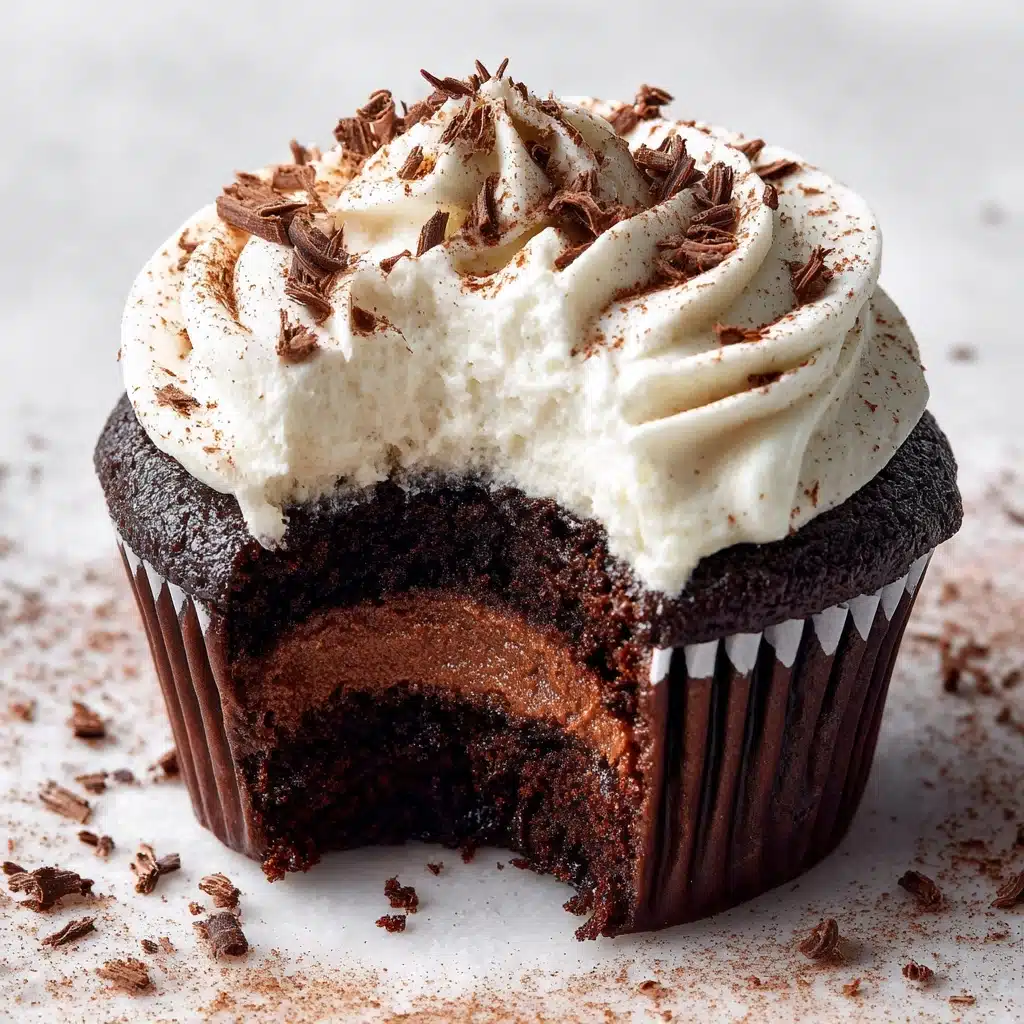 Chocolate Tiramisu Cupcakes Recipe - Recipe Image