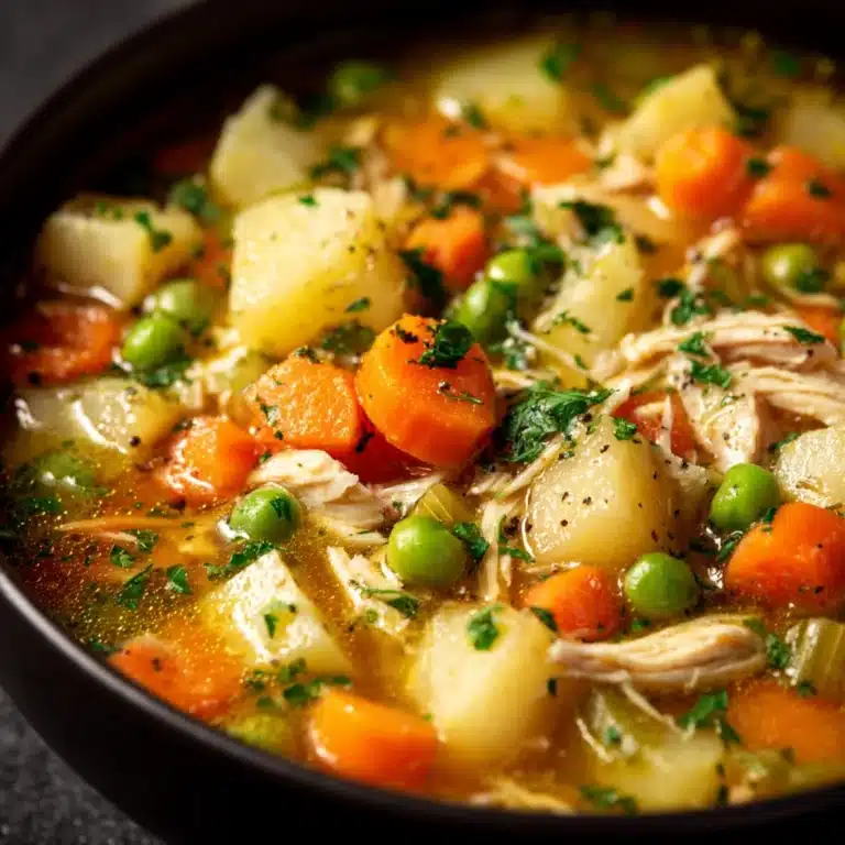 Crockpot Chicken Vegetable Soup Recipe