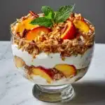 Peach Cobbler Cheesecake Fruit Salad Recipe