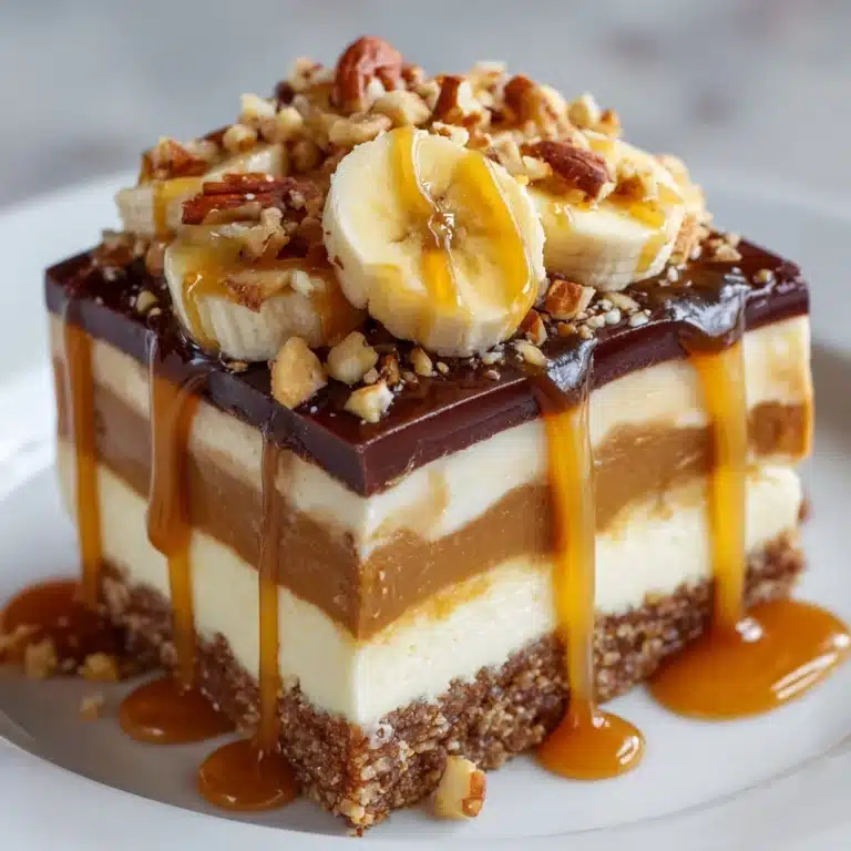 Crust Banana Caramel Cheesecake Recipe