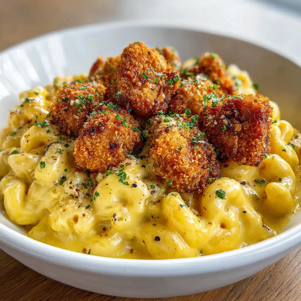 Creamy Honey Pepper Chicken Mac and Cheese Delight: An Amazing Ultimate Recipe - Recipe Image