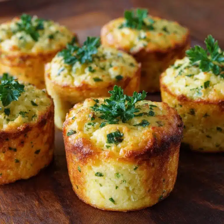 Crispy Parmesan Zucchini Potato Muffins Recipe