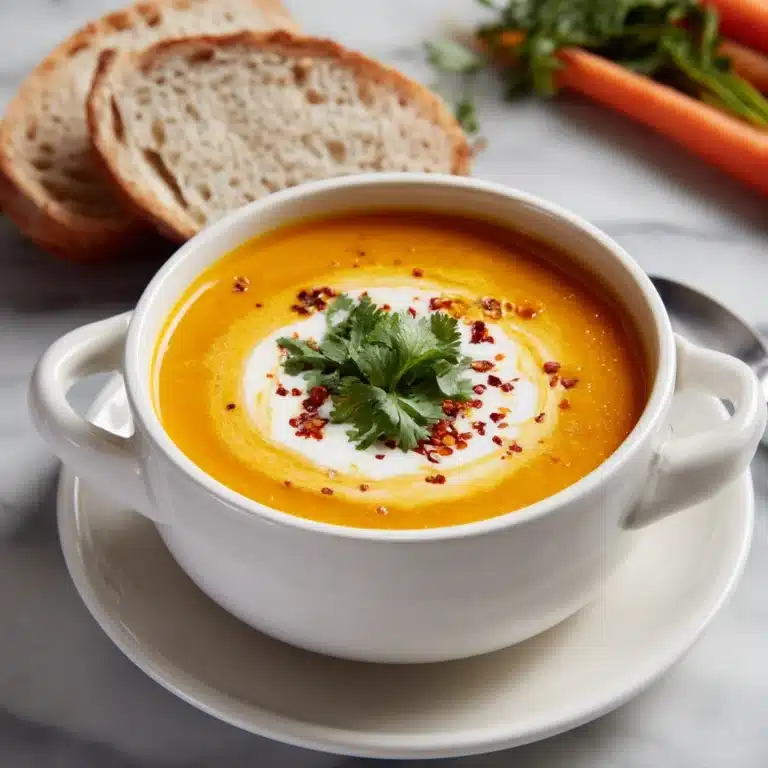 Spiced Carrot and Lentil Soup Recipe