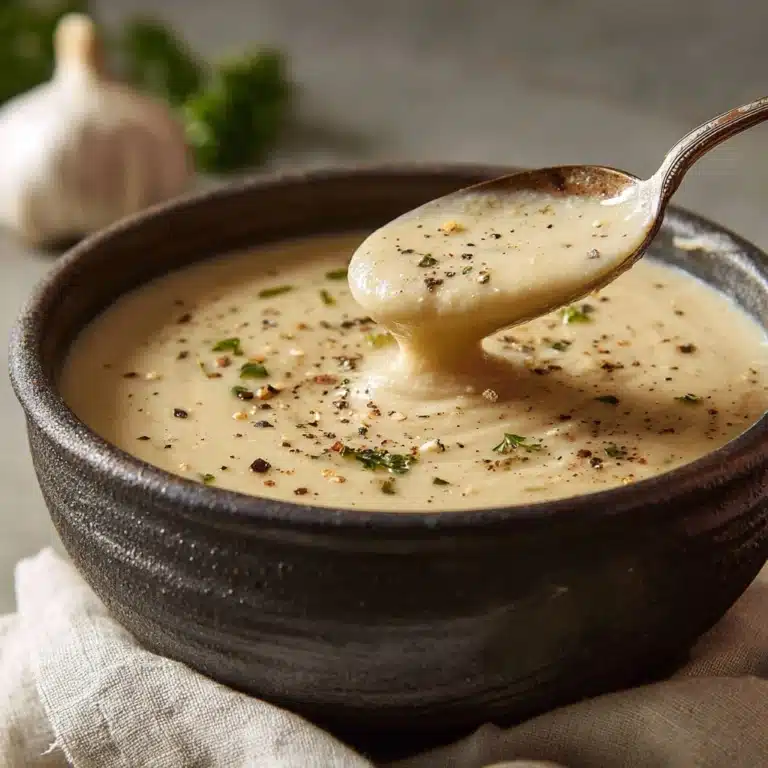 White Garlic Pizza Sauce Recipe