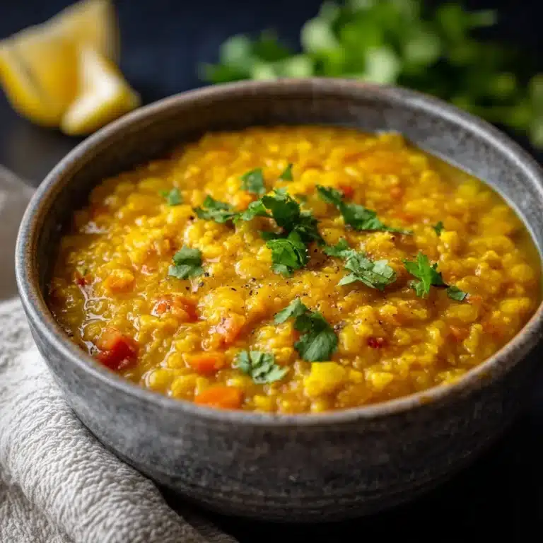 Easy Healthy Lentil Curry Recipe