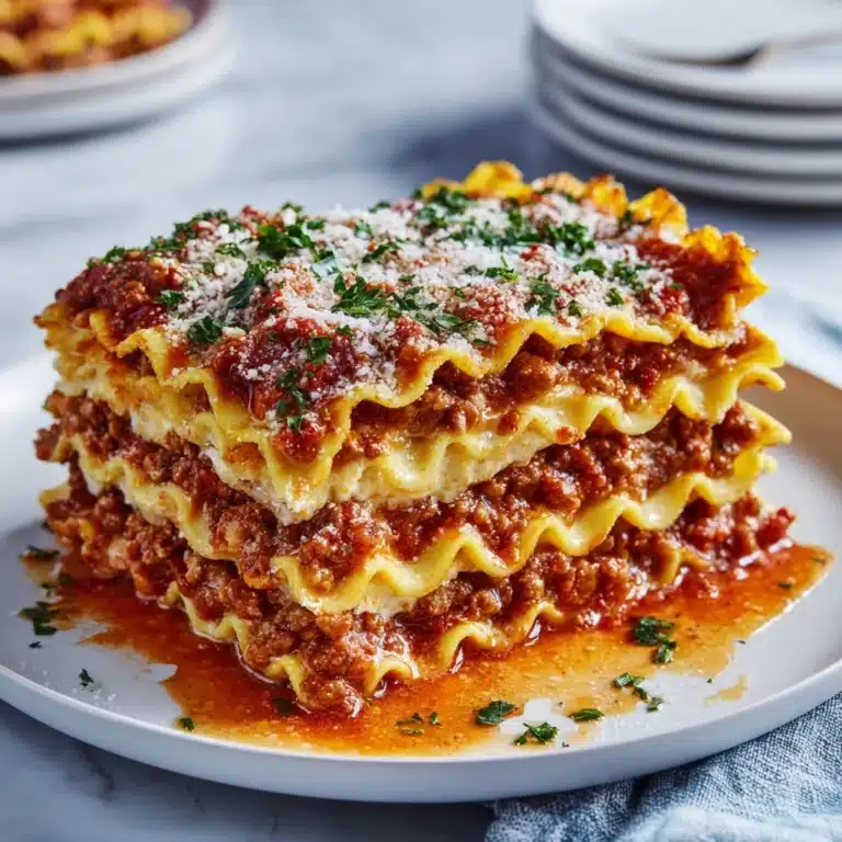 Easy Crockpot Ravioli Lasagna Recipe
