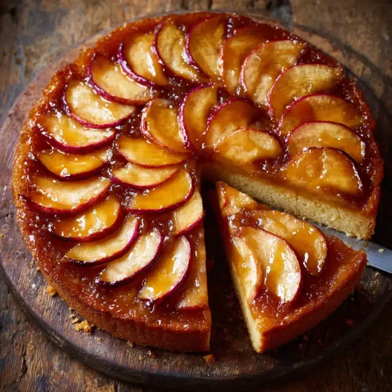 Brown Butter Apple Upside Down Cake Recipe