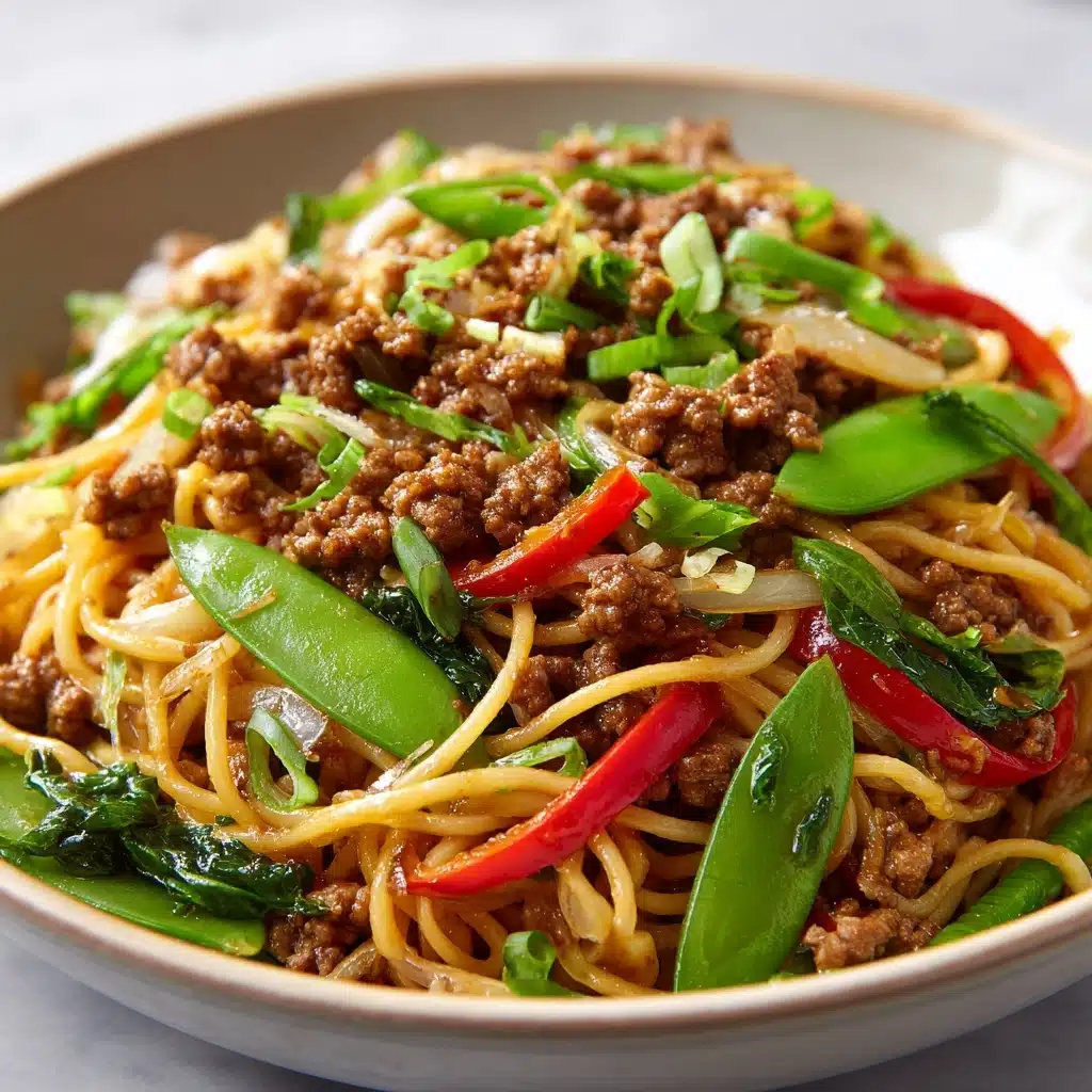 Ground Beef Lo Mein Recipe