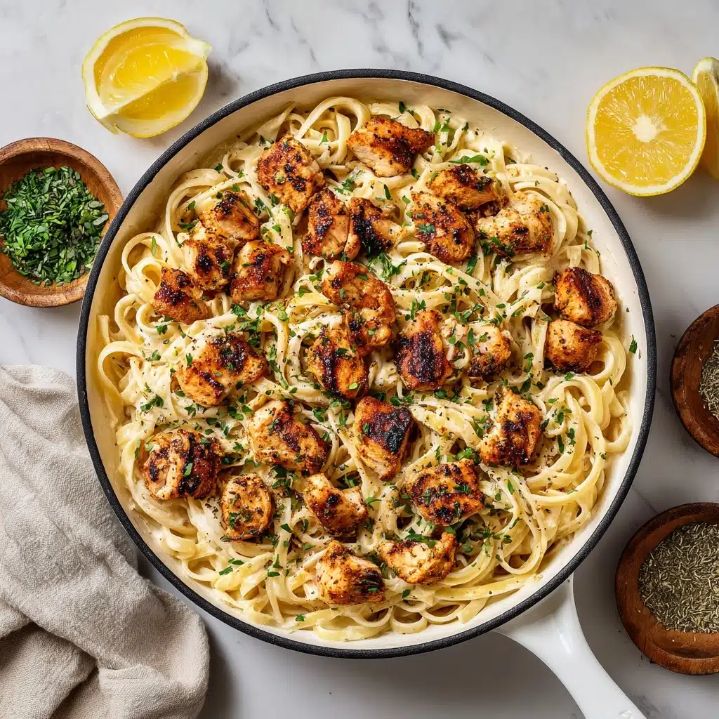 Cowboy Butter Chicken Linguine Recipe - Recipe Image
