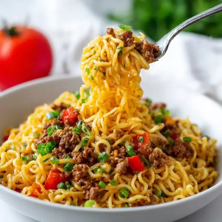 Slow Cooker Beef Ramen Recipe