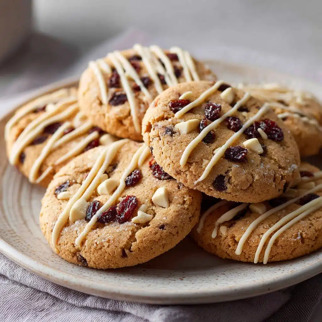 White Chocolate Cranberry Orange Cookies Recipe - Recipe Image