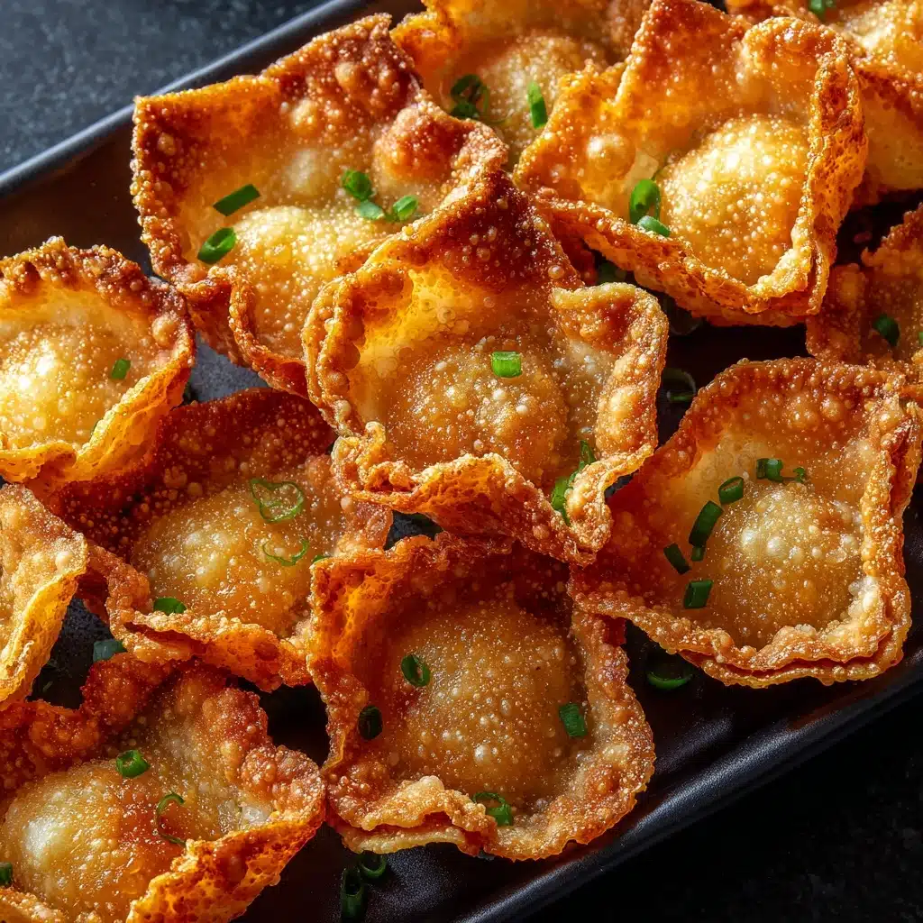 Baked Crab Rangoon Wontons Recipe - Recipe Image