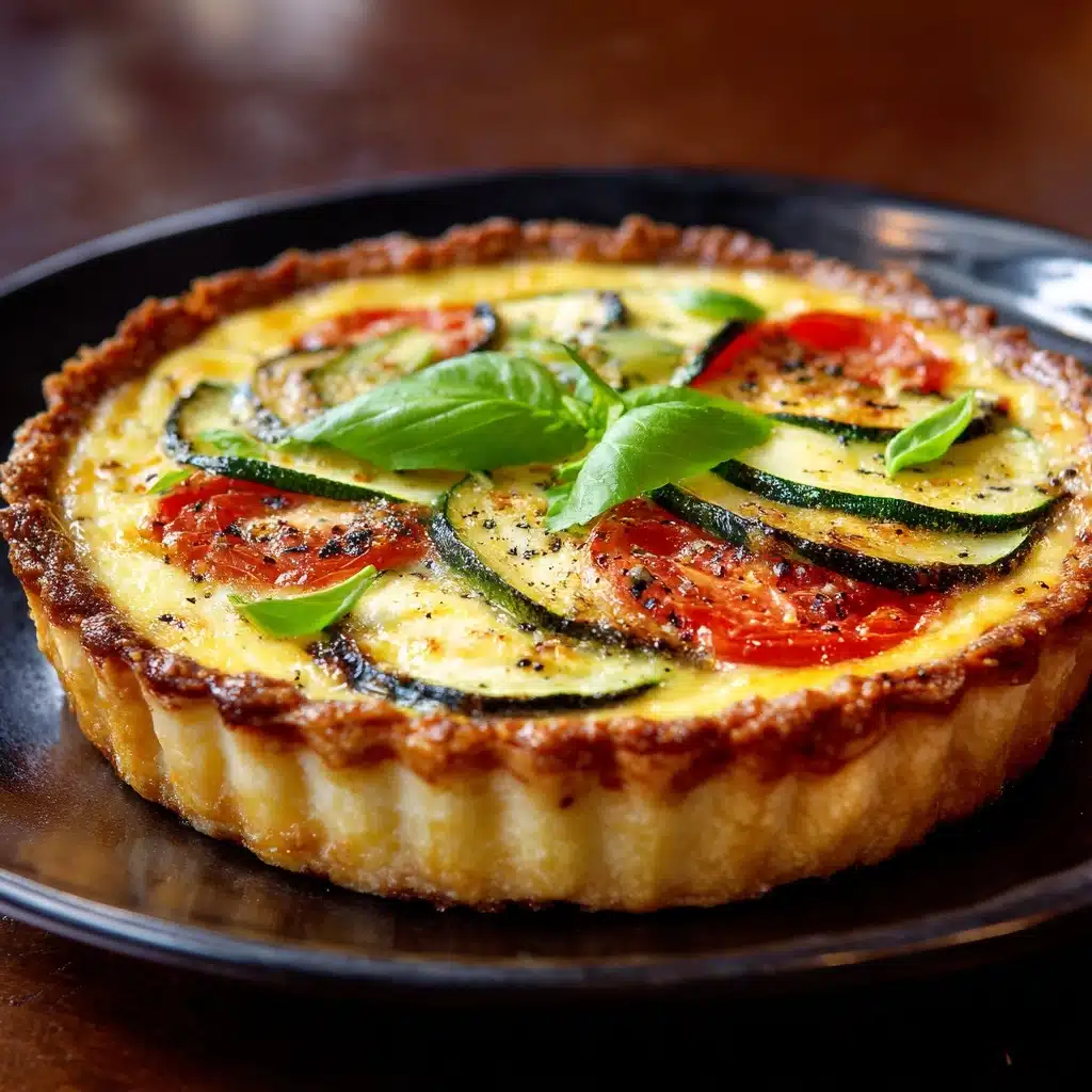 Roasted Ratatouille Quiche Recipe