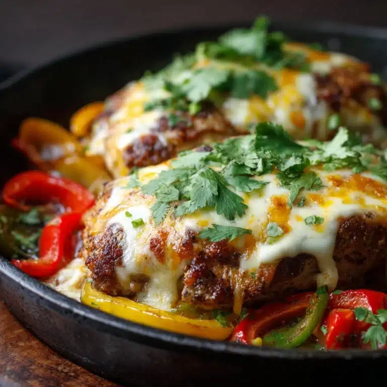Cheesy Baked Fajita Chicken Recipe