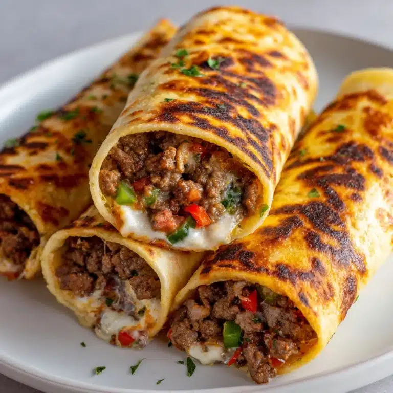 Ground Beef Tortilla Wraps Recipe