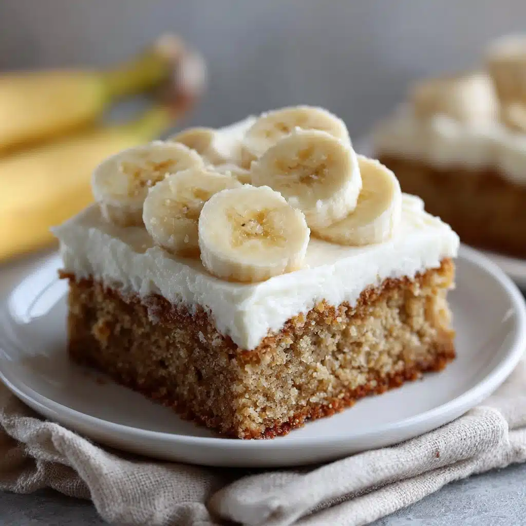 Amazing Banana Bread Cake with Cream Cheese Frosting Recipe