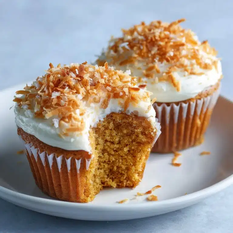 Gluten-Free Vegan Coconut Cupcakes Recipe