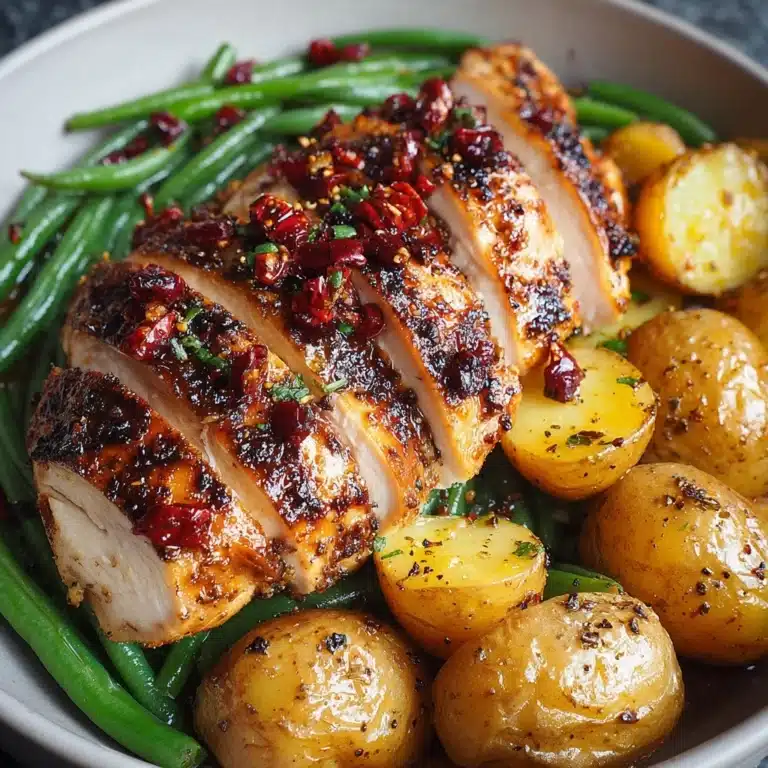 Italian Chicken, Potatoes, and Green Beans Recipe
