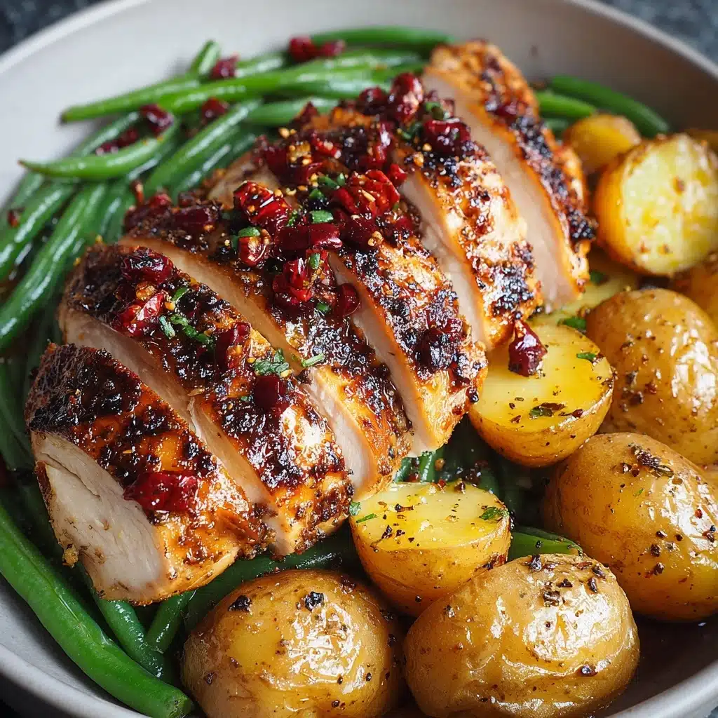 Italian Chicken, Potatoes, and Green Beans Recipe - Recipe Image