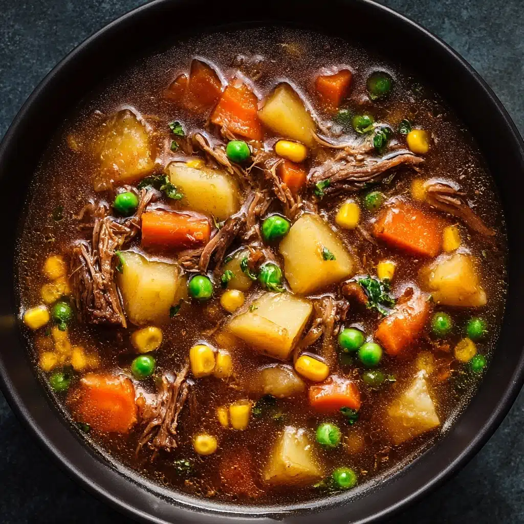 Mom’s Old Fashioned Vegetable Beef Soup Recipe