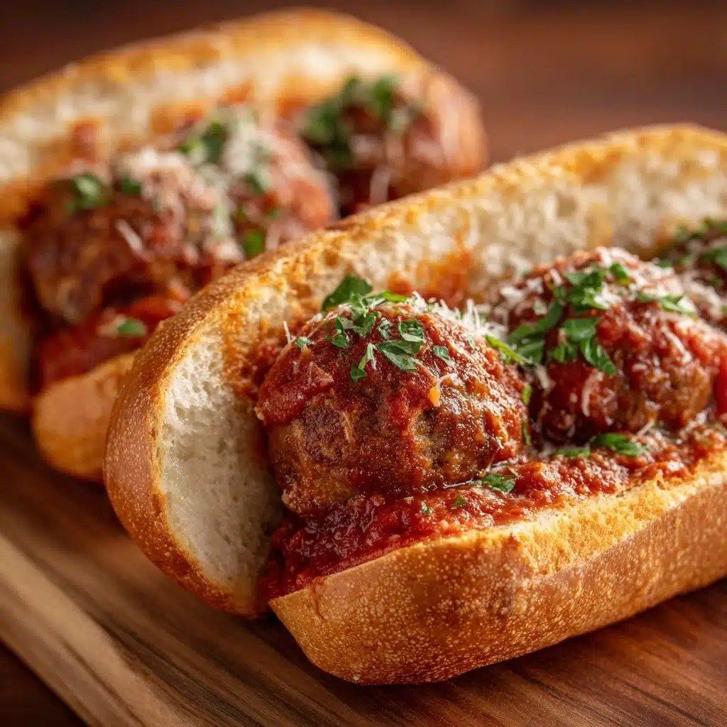 Ultimate Beefy Meatball Sub Delight Recipe