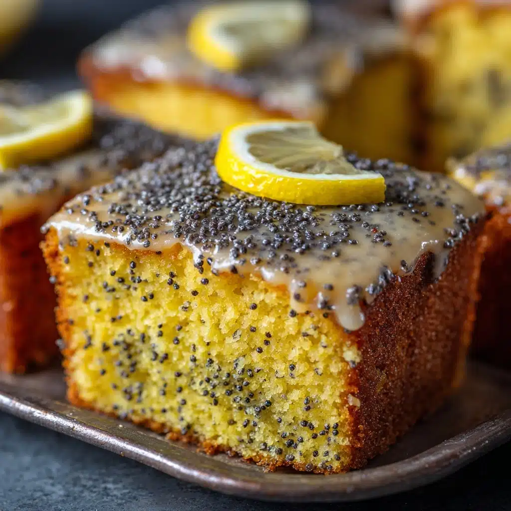 Lemon Poppy Seed Pudding Cake Recipe
