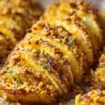 Crispy Parmesan Crusted Potato Wedges Recipe
