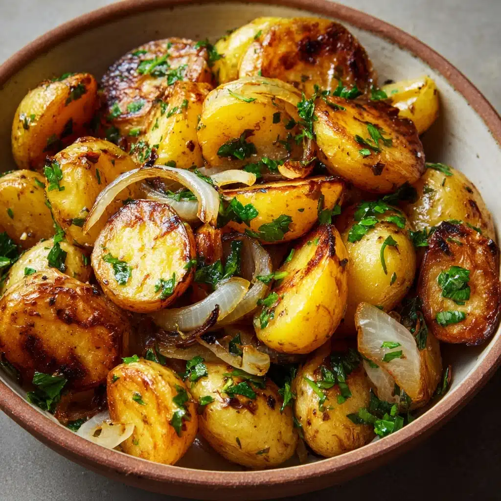 Oven Fried Potatoes & Onions Recipe