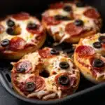 Air Fryer Pizza Bagels Recipe
