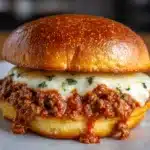 Chicken Parmesan Sloppy Joes : Delicious Dinner Recipe