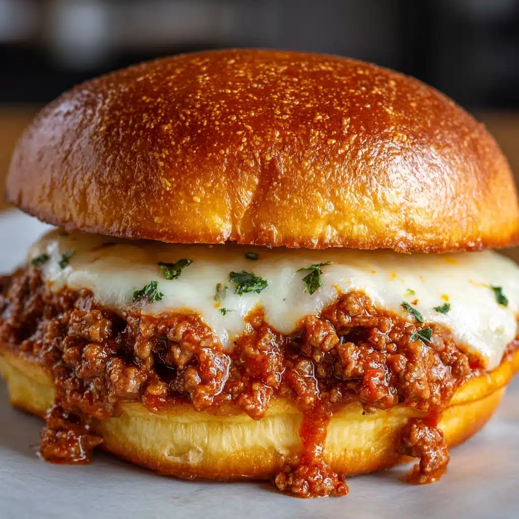 Chicken Parmesan Sloppy Joes : Delicious Dinner Recipe