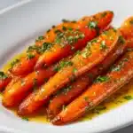 Honey Garlic Butter Roasted Carrots Recipe