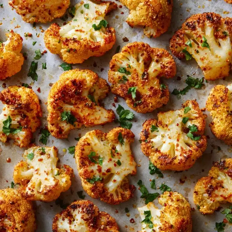 Crispy Oven-Roasted Cauliflower Recipe