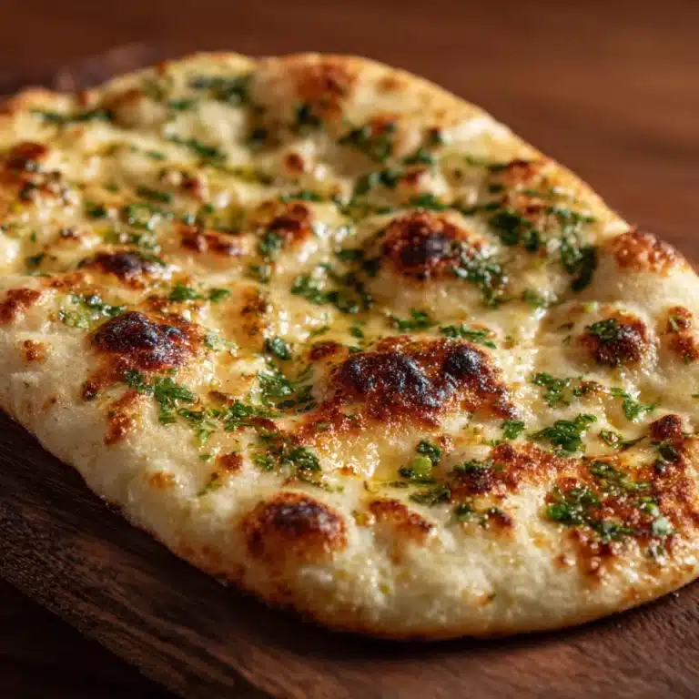 Authentic Artisan Garlic Naan Recipe